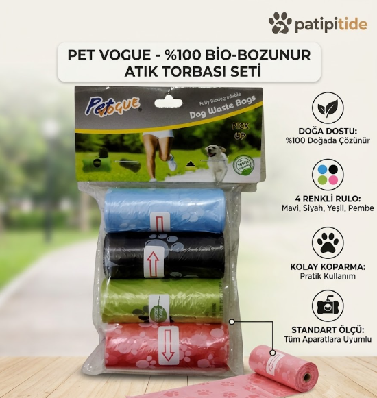 Dışkı Toplama Poşeti (4-8 li)
